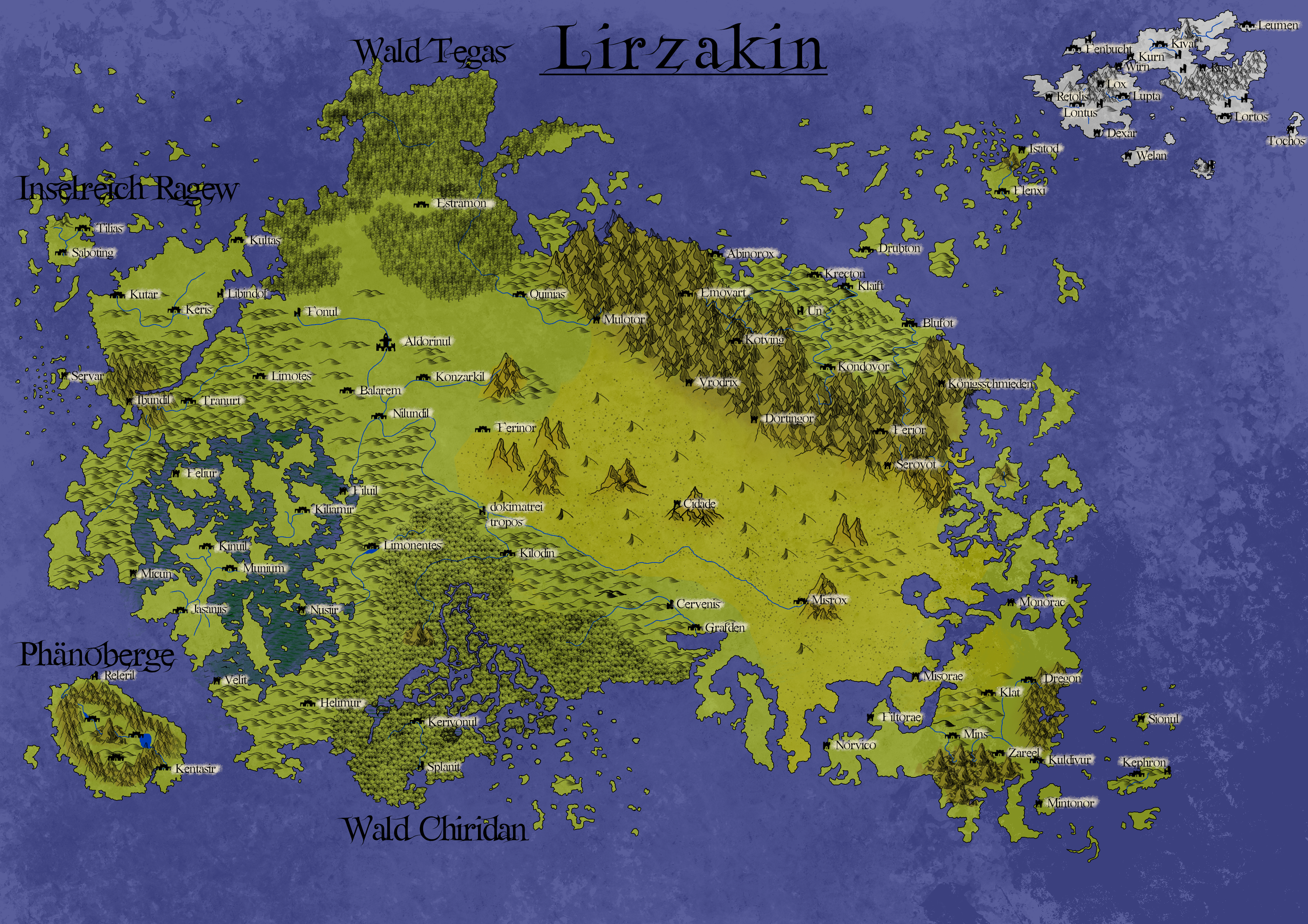 Karte von Lirzakin