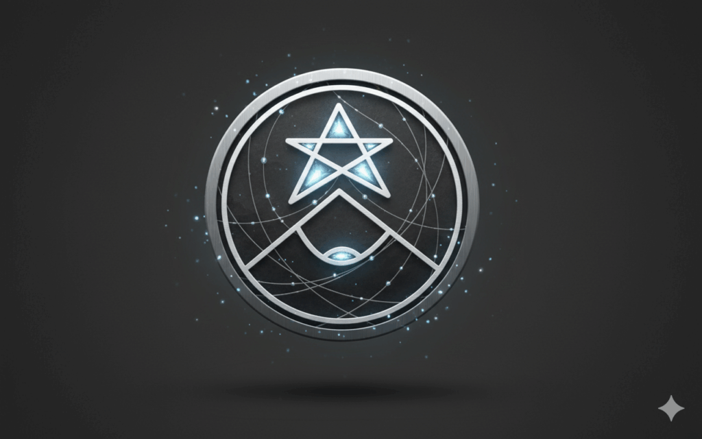 Das Symbol der Surgetonier. Von mir entworfen, von der KI interpretiert.