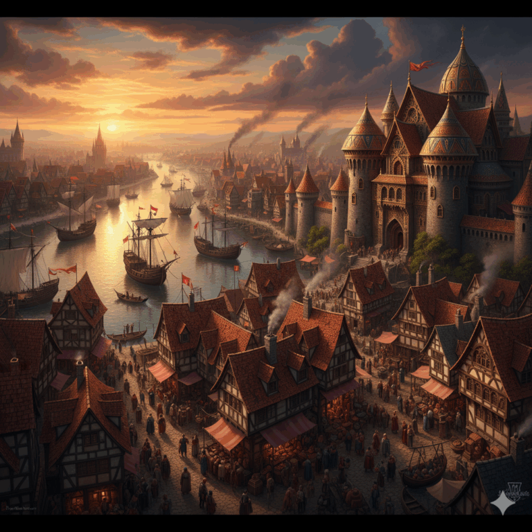 Das Merkat, das wirtschaftliche Zentrum Konzarkils.